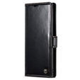 θήκη CASEME για Samsung Galaxy Note 10 Plus, Waxy Textured, μαύρη