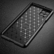 Θήκη για Samsung Galaxy M53 5G, Carbon Gel, μαύρη