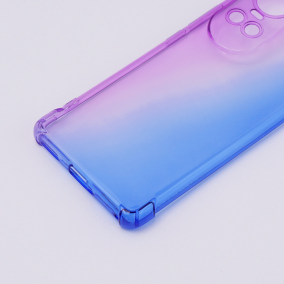 θήκη για το Oppo A78 4G, Gradient Dropproof, Μωβ / μπλε