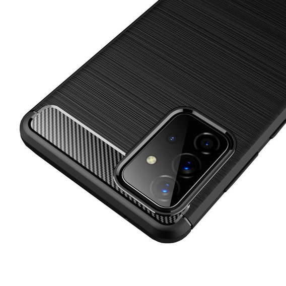 Θήκη για Samsung Galaxy A53 5G, Carbon, μαύρη