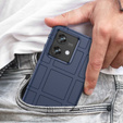 Θήκη για Motorola Edge 40 Neo, Rugged Shield, μπλε