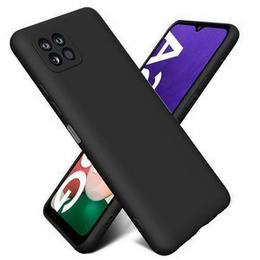 Θήκη για Samsung Galaxy A22 5G, Silicone Lite, μαύρη
