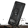 θωρακισμένη θήκη για Google Pixel 6 Pro, Nox Case Ring, μαύρη