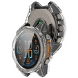 Θήκη 2σε1 + γυαλί μετριασμένο για Garmin Fenix 8 43mm, διαφανής