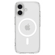 Θήκη Spigen Ultra Hybrid MagSafe για iPhone 17, Διαφανές/λευκό