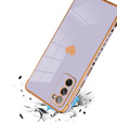 Θήκη για Samsung Galaxy S20 FE, Electro heart, μωβ