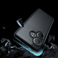 Θήκη για Realme GT 6 / 6T, Fusion Hybrid, μαύρη