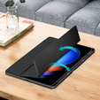 Θήκη για Xiaomi Pad 6S Pro 12.4, Smartcase Hybrid, με χώρο για γραφίδα, μαύρη