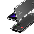Θήκη για Samsung Galaxy Z Fold3 5G, Clear View, μαύρη
