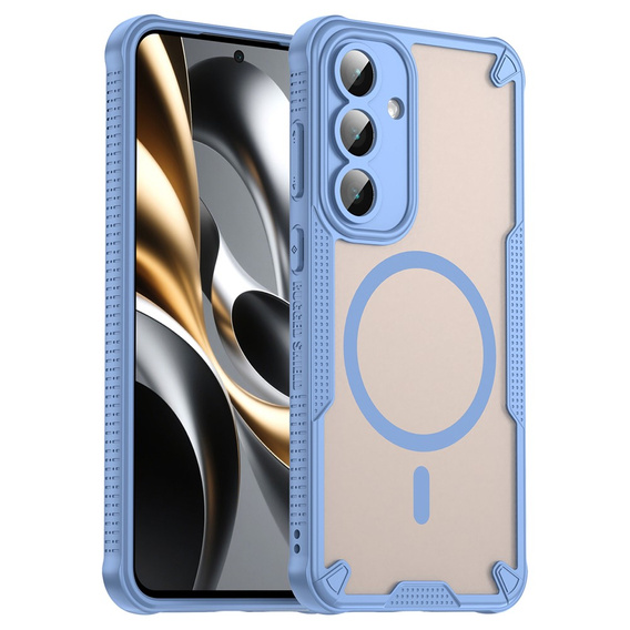 Θωρακισμένη θήκη για Samsung Galaxy S25 FE, για MagSafe, μαύρο ματ