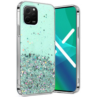 Θήκη για Huawei Nova Y61, Glittery, πράσινη