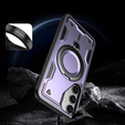 Θήκη για Samsung Galaxy S24 FE, Military MagSafe, μωβ