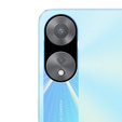 2x ERBORD μετριασμένο γυαλί για την κάμερα για να Oppo A78 5G, μαύρη