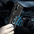 θωρακισμένη θήκη για Huawei P30 Pro, Nox Case Ring, μαύρη