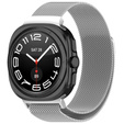Λουράκι βραχιολιού Μιλάνο για Samsung Galaxy Watch Ultra 47mm (2025 / 2024), Ασημί