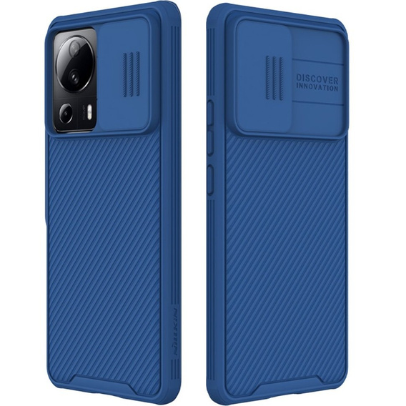 Θήκη για Xiaomi 13 Lite, θωρακισμένη Nillkin, CamShield Pro, μπλε