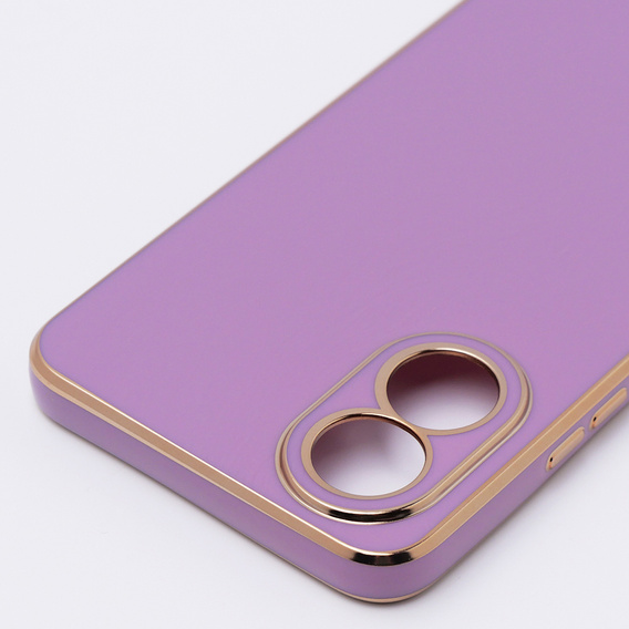 Θήκη για Oppo A38 4G / Oppo A18 4G, Glamour CamShield, μωβ