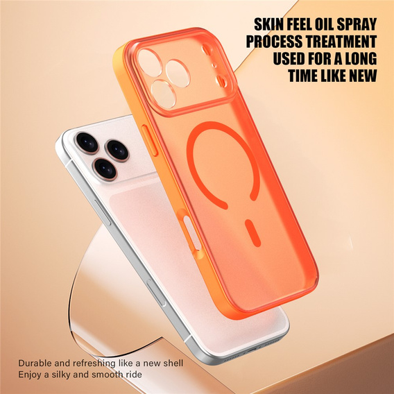 Ματ θήκη για iPhone 17 Pro, για MagSafe, με προστασία κάμερας