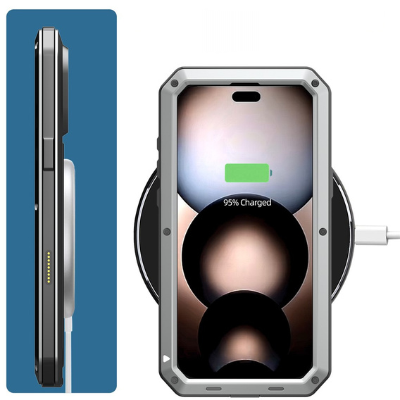 Θήκη με ενσωματωμένο γυαλί ασφαλείας για iPhone 17 Pro Max