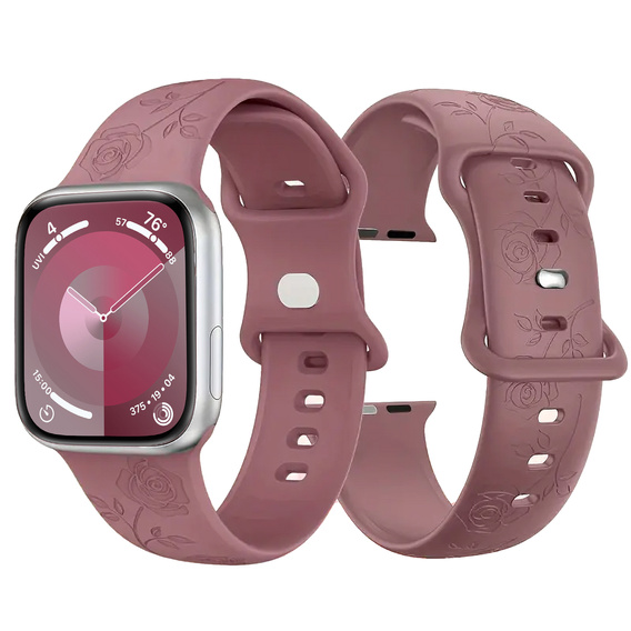 Λουράκι σιλικόνης για Apple Watch 1/2/3/4/5/6/7/8/9/SE/ULTRA/ULTRA 2 42/44/45/49MM