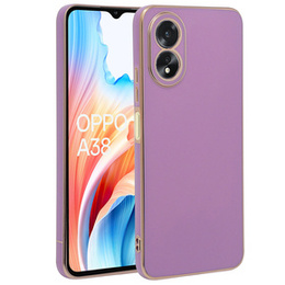 Θήκη για Oppo A38 4G / Oppo A18 4G, Glamour CamShield, μωβ