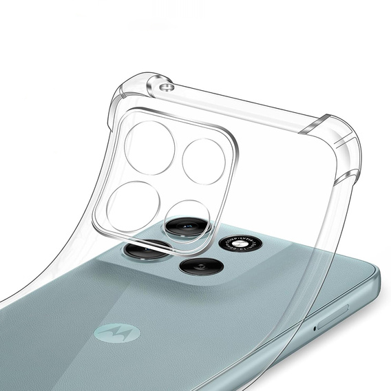 Θήκη για Motorola Moto G56 5G, Dropproof, διαφανής