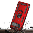 θωρακισμένη θήκη για Google Pixel 6 Pro, Nox Case Ring, κόκκινη