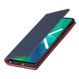Δερμάτινη θήκη για Samsung Galaxy S22, ERBORD Grain Leather, σκούρο μπλε