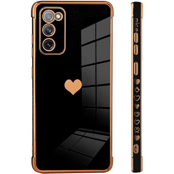 Θήκη για Samsung Galaxy S20 FE, Electro heart, μαύρη