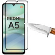 Μετριασμένο γυαλί 3D για Xiaomi Redmi A5, μαύρο πλαίσιο