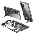 Θήκη για Samsung Galaxy S25 Ultra, GKK Kickstand Hard Case, μαύρη