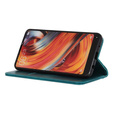 Θήκη για Honor 90 Lite 5G, Wallet Litchi Leather, πράσινη