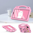 Παιδική θήκη για Xiaomi Redmi Pad SE 8.7", Cute Patterns, με βάση, ροζ