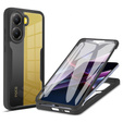 Θήκη για Xiaomi Poco X7 Pro 5G, Shockproof, με μεμβράνη, μαύρη