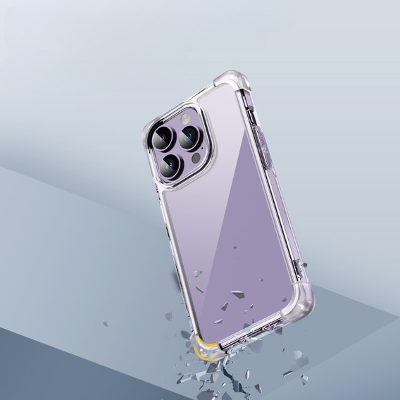 Θήκη για iPhone 14 Pro, ERBORD CornerShield, διαφανής