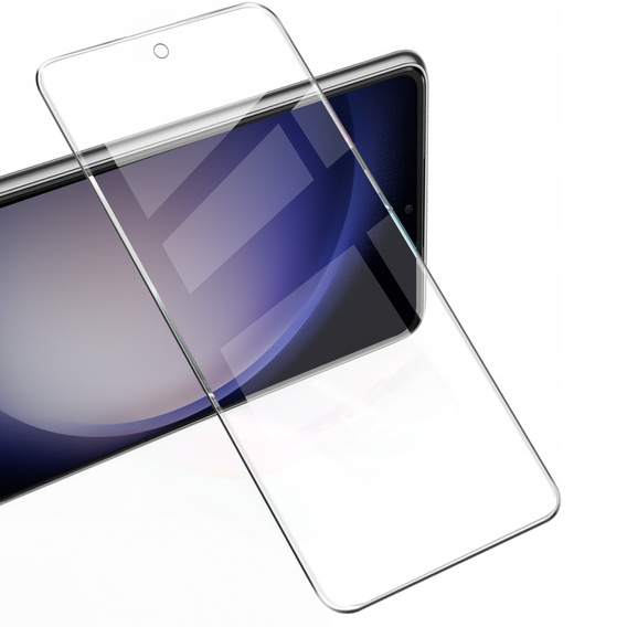 2x Μετριασμένο γυαλί για Samsung Galaxy S23+ Plus, ERBORD 9H Hard Glass στην οθόνη