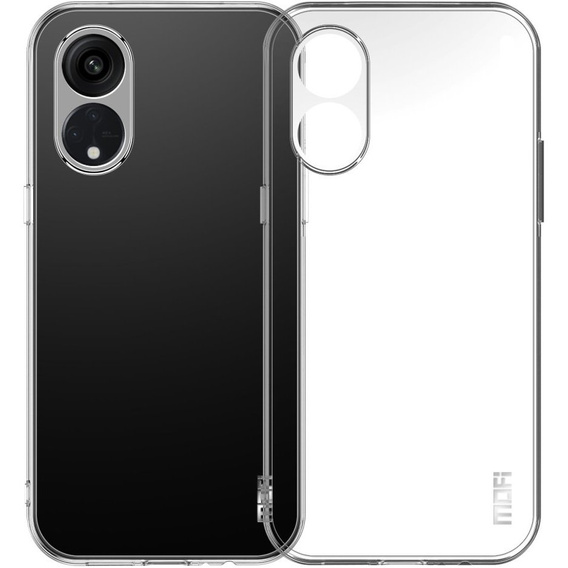 Θήκη MOFI για Oppo Reno8 T 4G, λεπτή, διαφανής