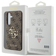 GUESS Θήκη για Samsung Galaxy A55, 4G Big Metal Logo, καφέ