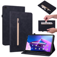 θήκη για το Lenovo Tab M10 10.1 Gen 3, Wallet Pen Slot, μαύρη