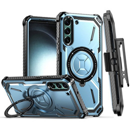 Θήκη για Samsung Galaxy S23 Plus, Heavy Duty Ring Belt Clip, μπλε