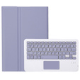 Θήκη πληκτρολογίου για Xiaomi Pad 7 / 7 Pro, TouchPad, μοβ