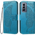 Θήκη με πτερύγιο για Infinix Hot 50 Pro+ 4G, Butterfly, μπλε