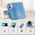Θήκη με πτερύγιο για Xiaomi Redmi 15C 4G/LTE, Butterfly, μπλε