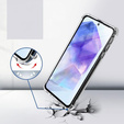 Θήκη για Samsung Galaxy M55 5G, Dropproof, διαφανής