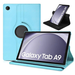 Θήκη για Samsung Galaxy Tab A9 TB330FU 10.95", Περιστρεφόμενη 360, μπλε