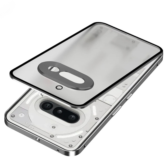 Θήκη για Nothing Phone 3A, Frame Case, γκρι