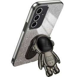 Θήκη για το Samsung Galaxy A55 5G, Glitter Astronaut, μαύρη