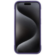 Θήκη για iPhone 15 Pro Max, ERBORD Armor Mag, μωβ