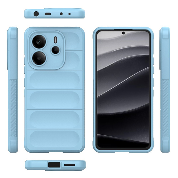 Θήκη για Xiaomi Redmi Note 14 4G, Gaming Shockproof, μπλε