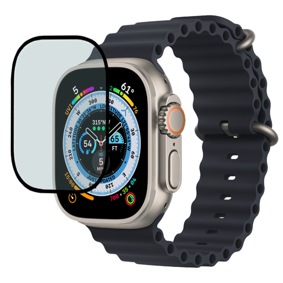 2x υβριδικό γυαλί ERBORD για Apple Watch Ultra/Ultra 2 49MM